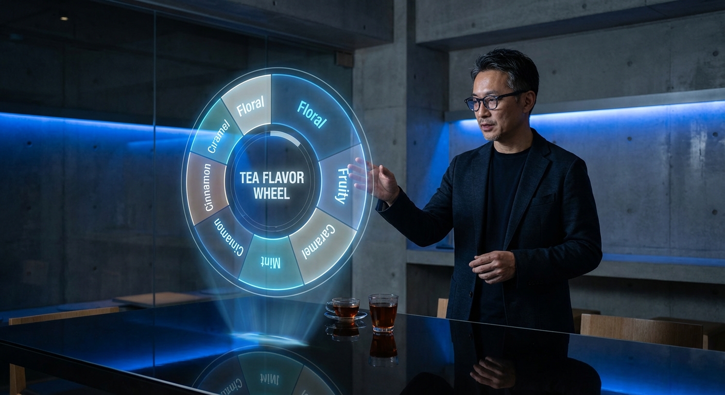 解鎖品茶新境界：日月潭紅茶風味輪全解析，像品酒一樣懂紅茶！