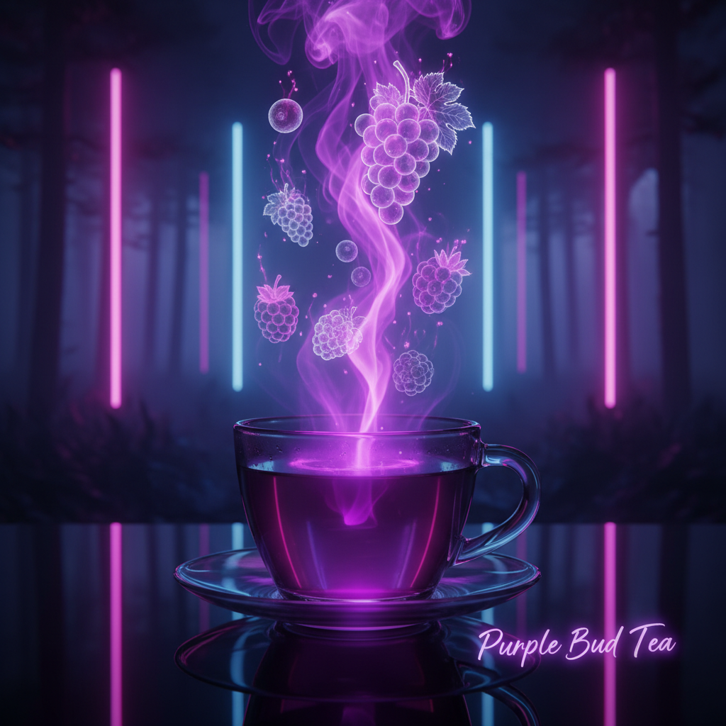 紫芽山茶的紫色魅力：當葡萄莓果香遇上森林氣息，專屬懂喝的你